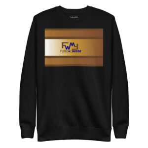 FURCAL Wear Sweat Top, black -  unisex